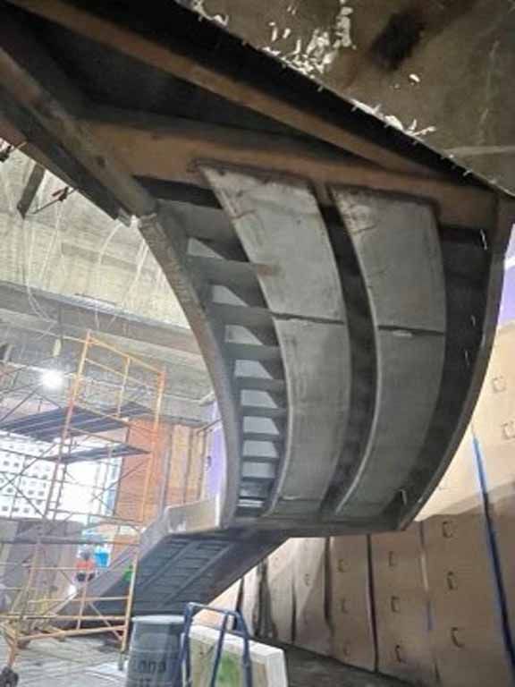 Hyatt Regency Bethesda Maryland Lobby Spiral Staircase-2024 Ernest Wiemann Award Winner